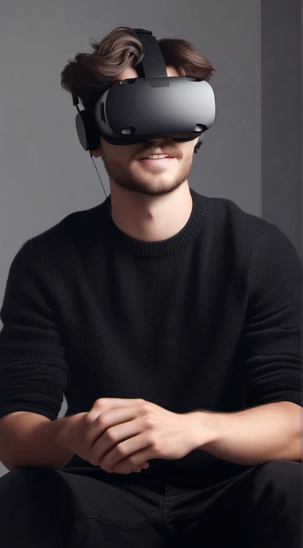 ai character: The weird VR background