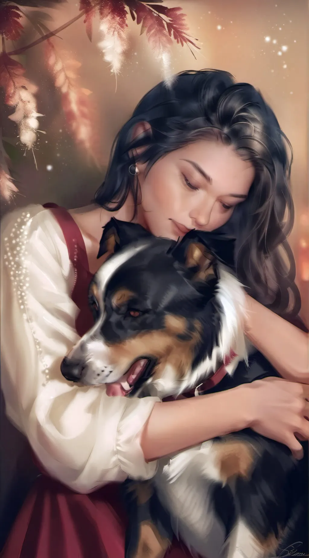 ai character: Audrey background