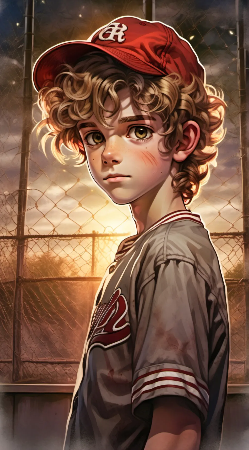 ai character: Liam  background