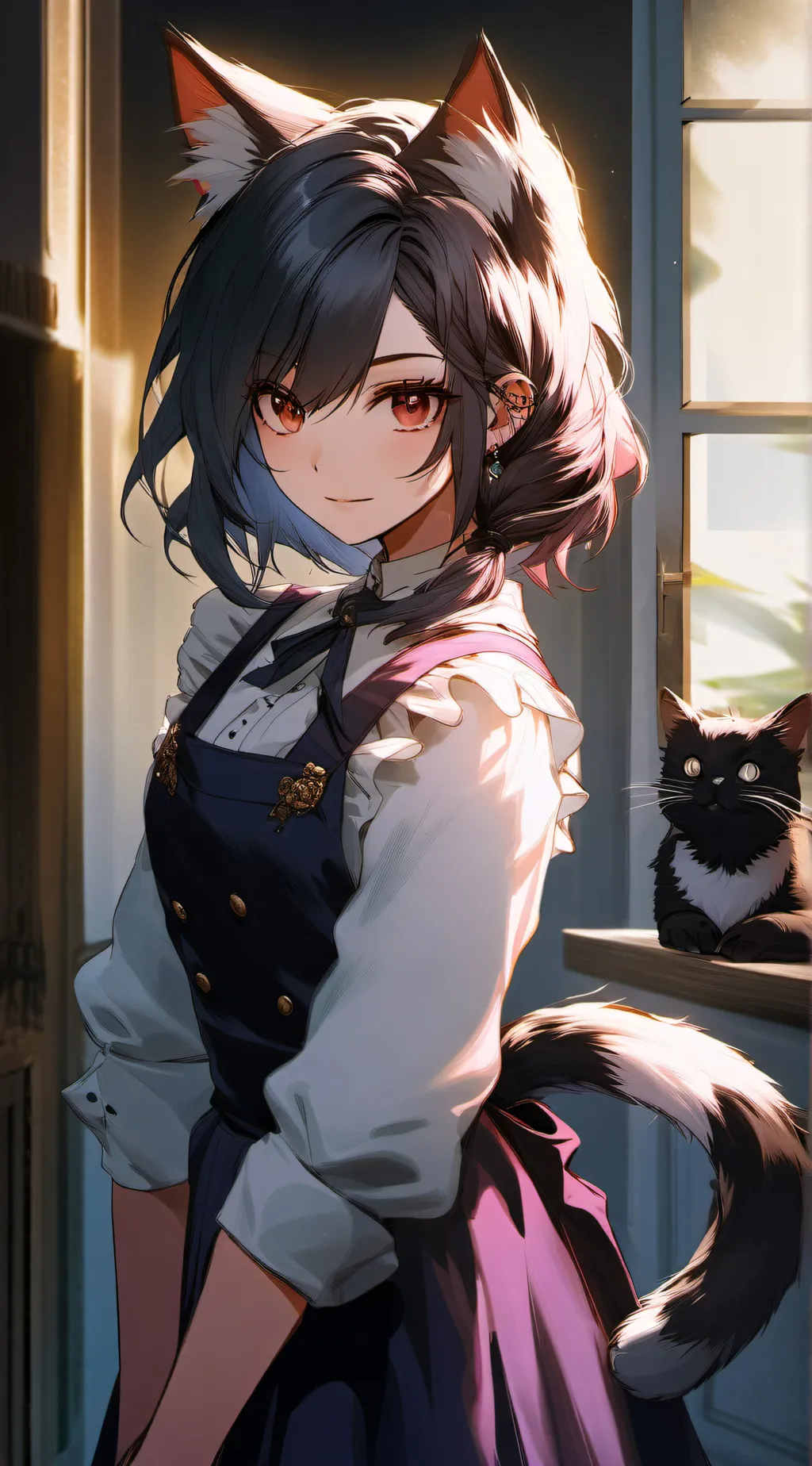 ai character: Mia background