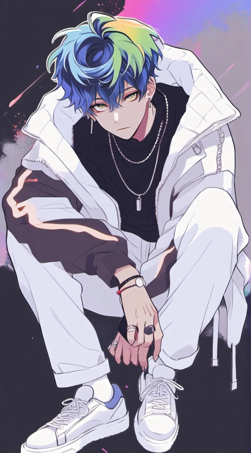 ai character: Leo background