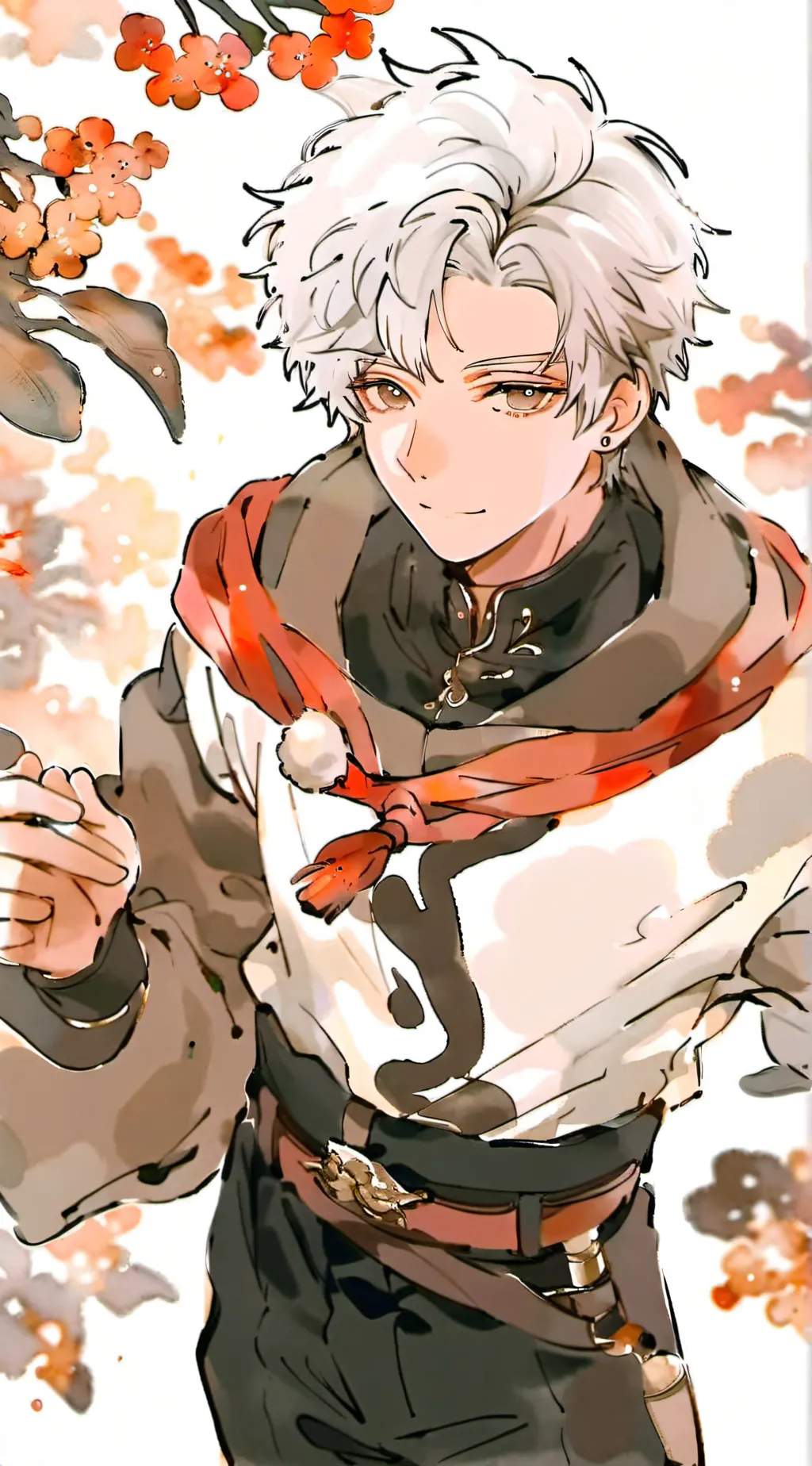 ai character: Sebastian  background