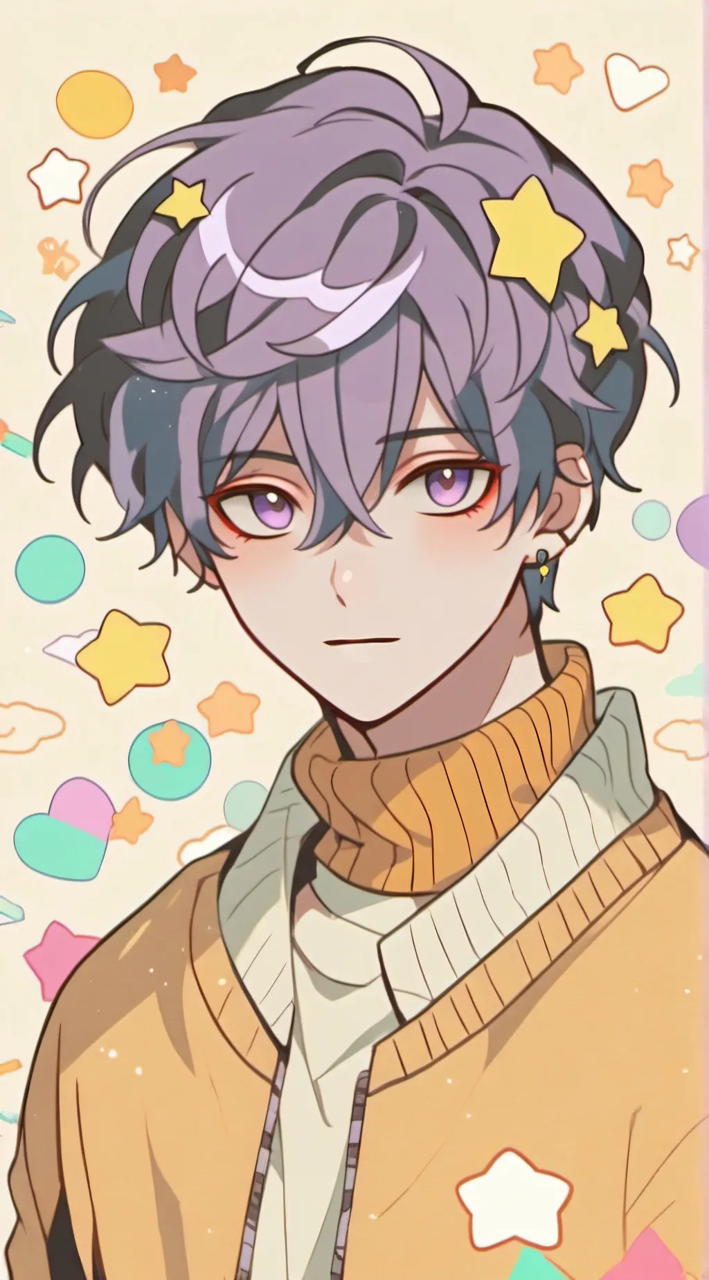 ai character: Theo background