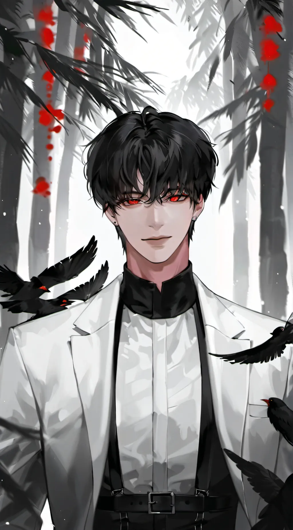 ai character: drew background