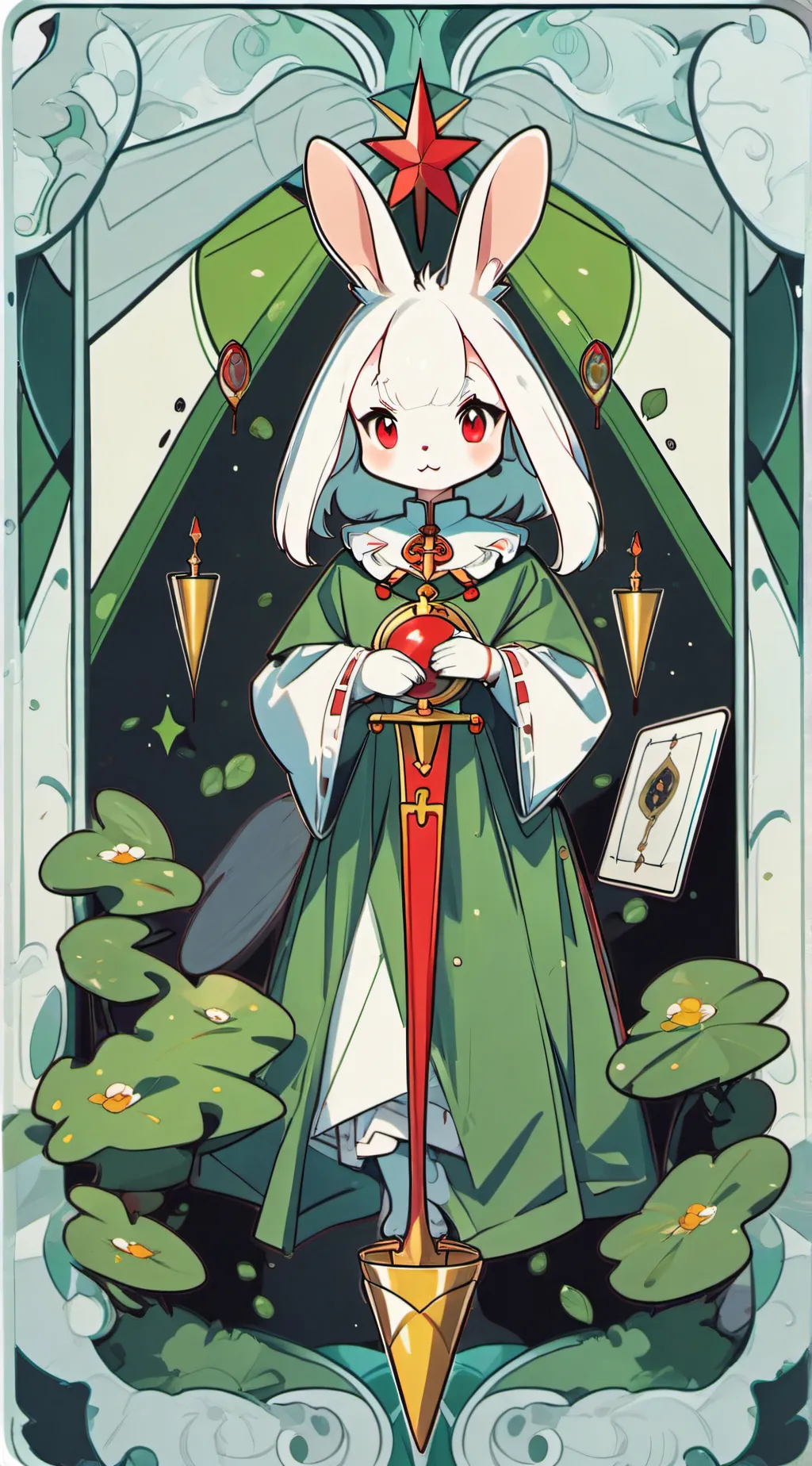 ai character: Vanny background