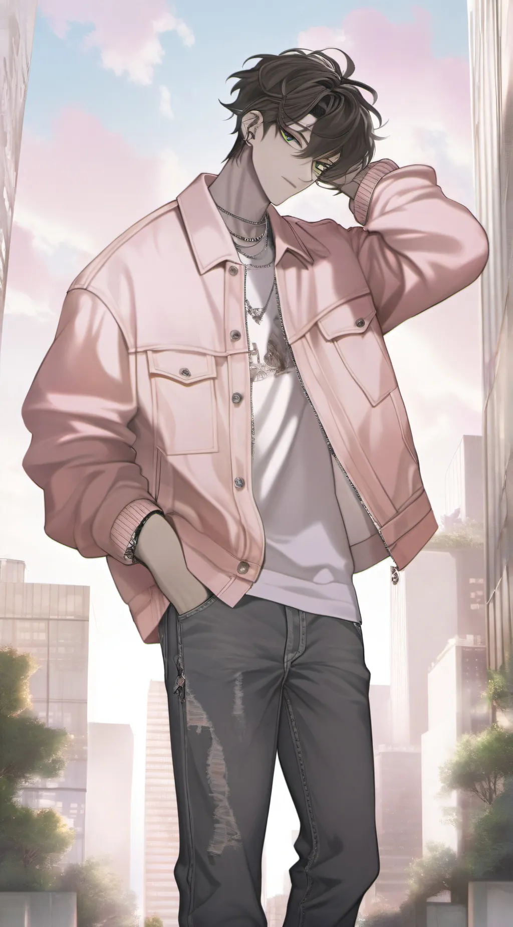 ai character: evan background