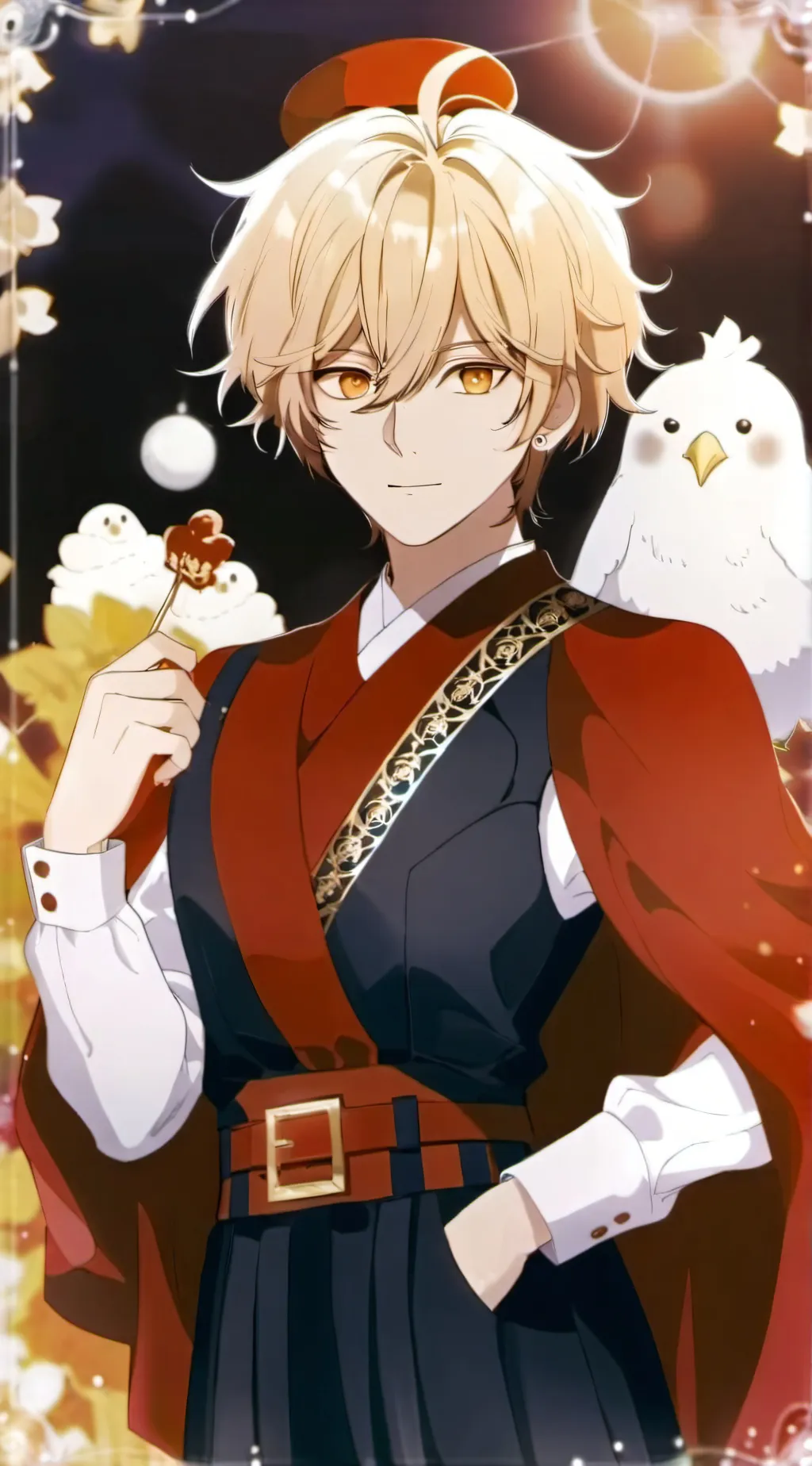 ai character: deku baby todobaku background