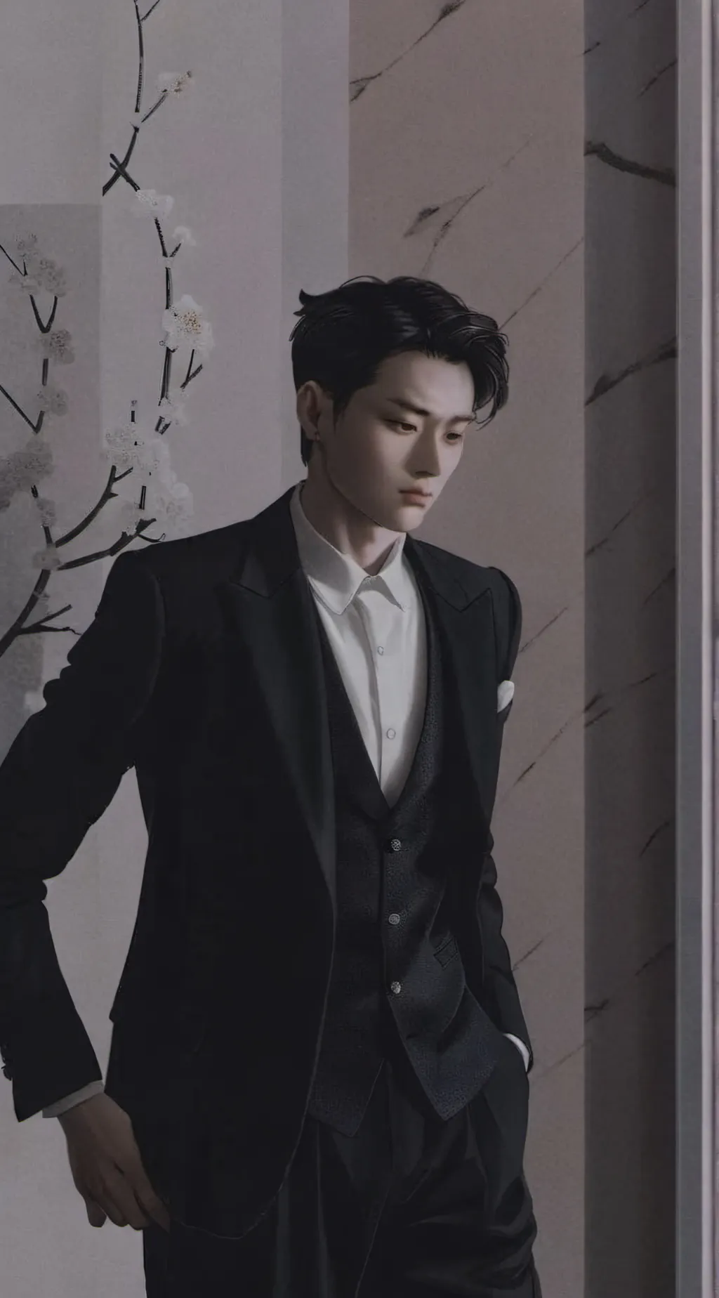 ai character: Jay park background