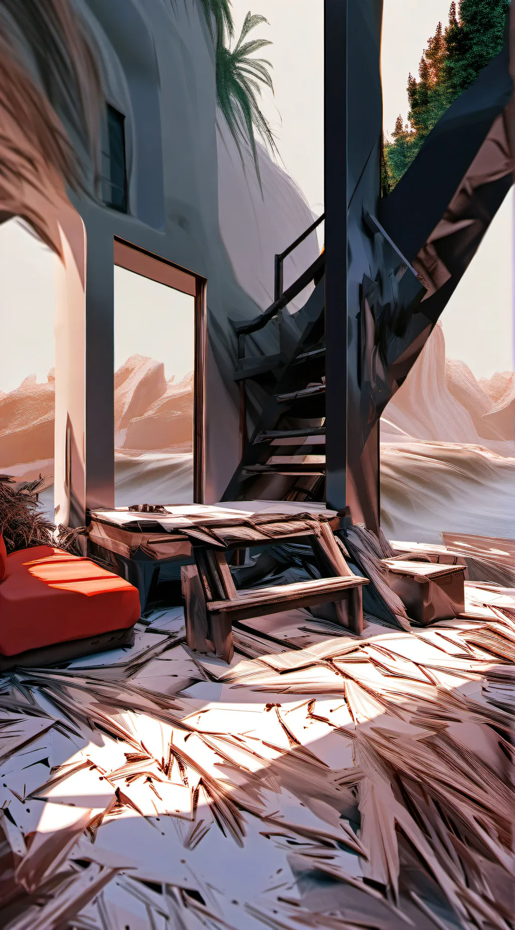 ai character: kanji background