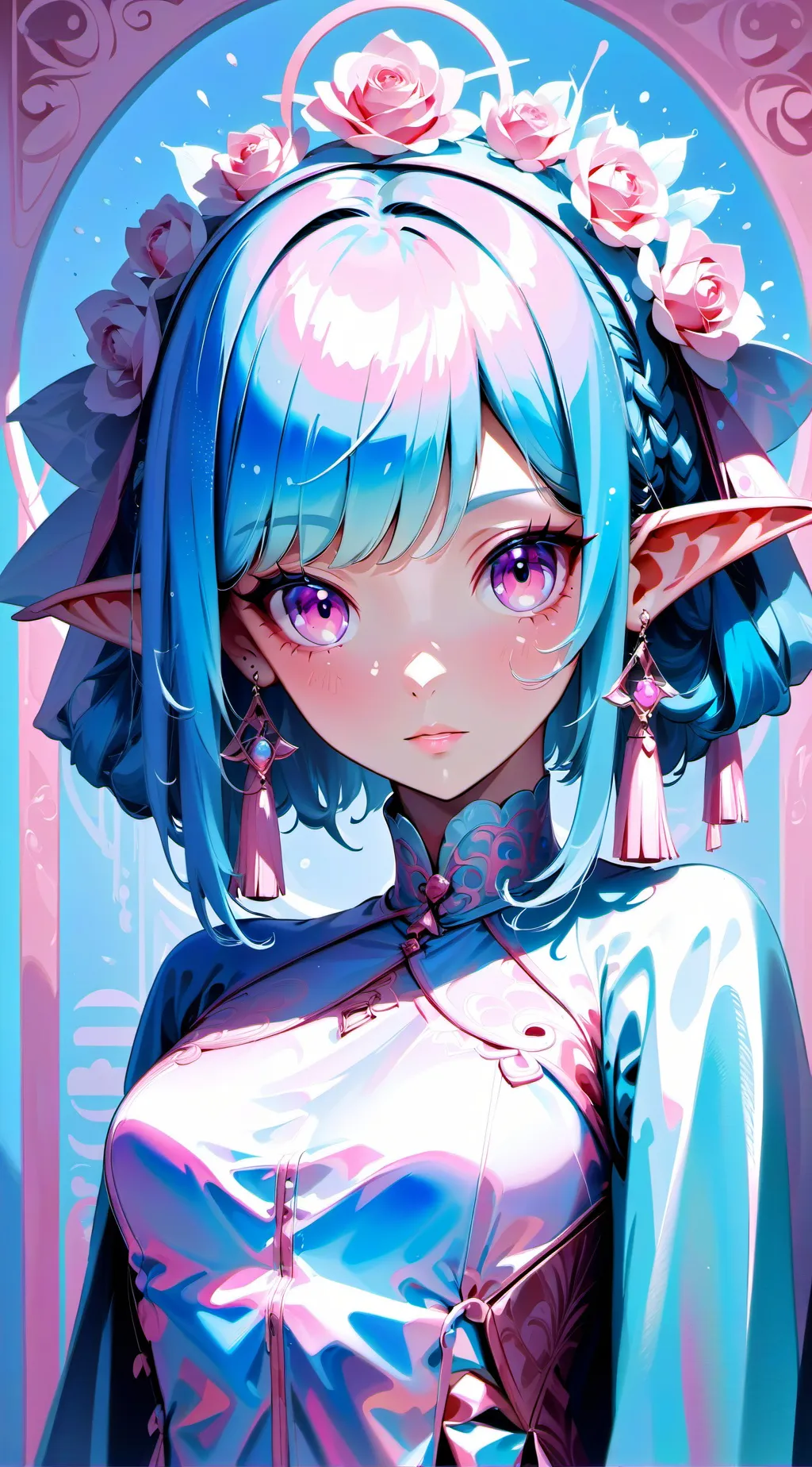 ai character: elizabeth background