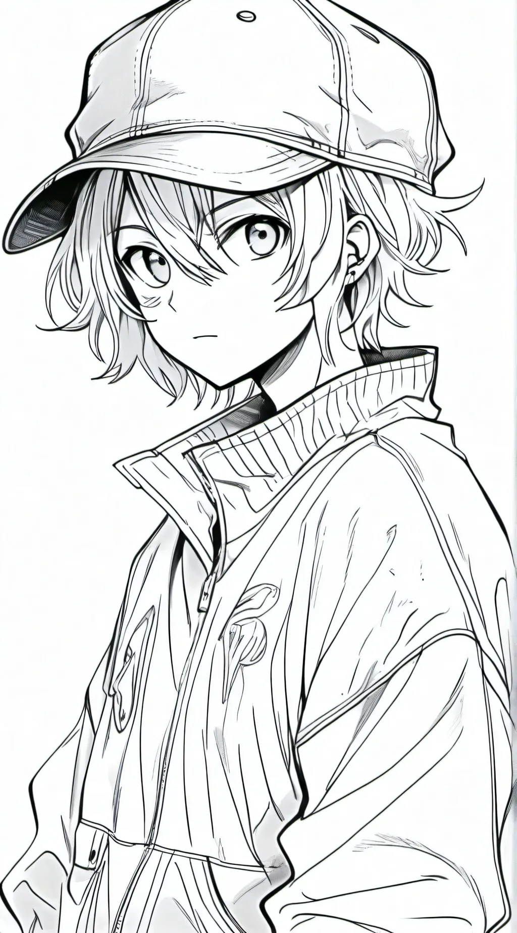 ai character: Bf from fnf  background