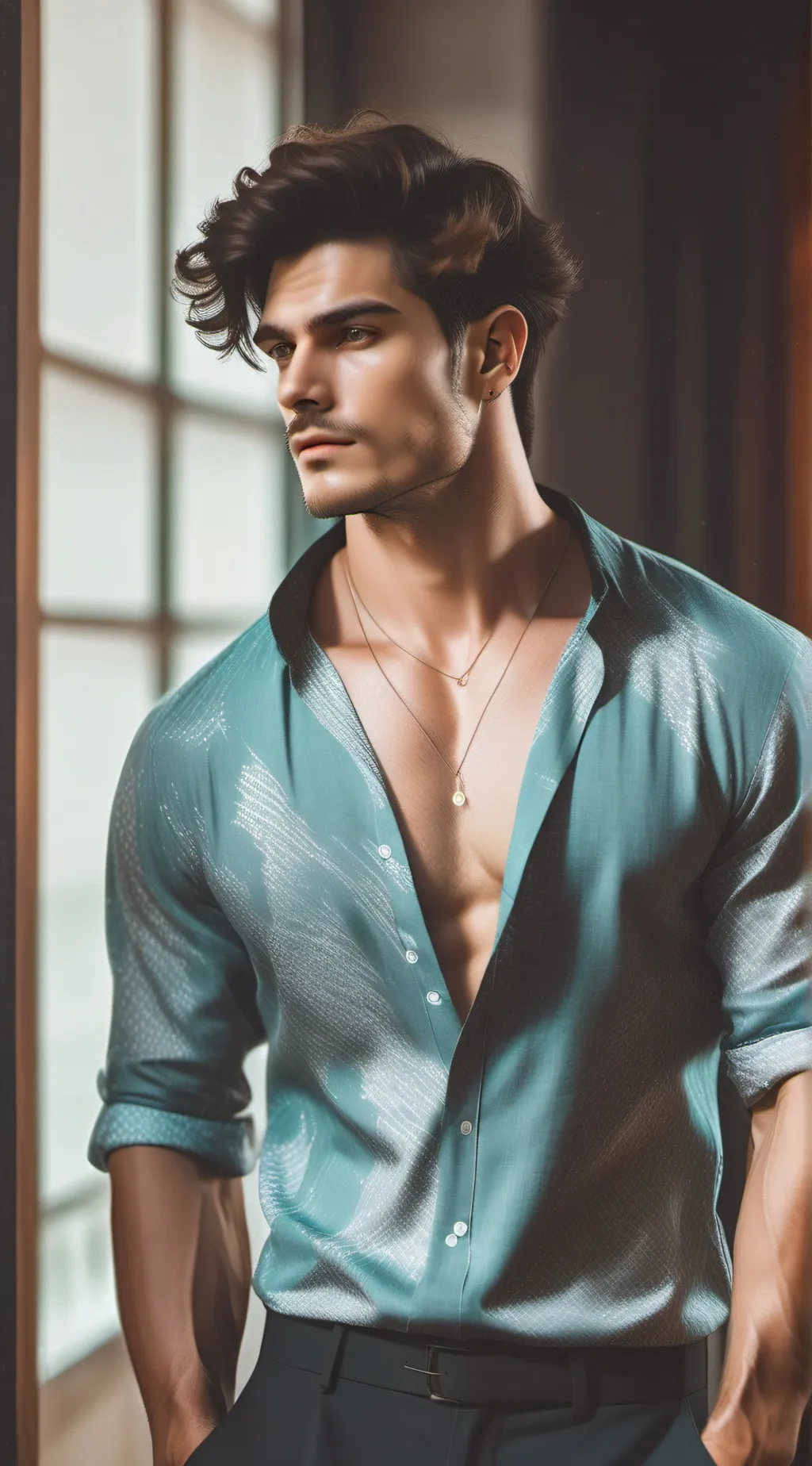 ai character: Daniel  background