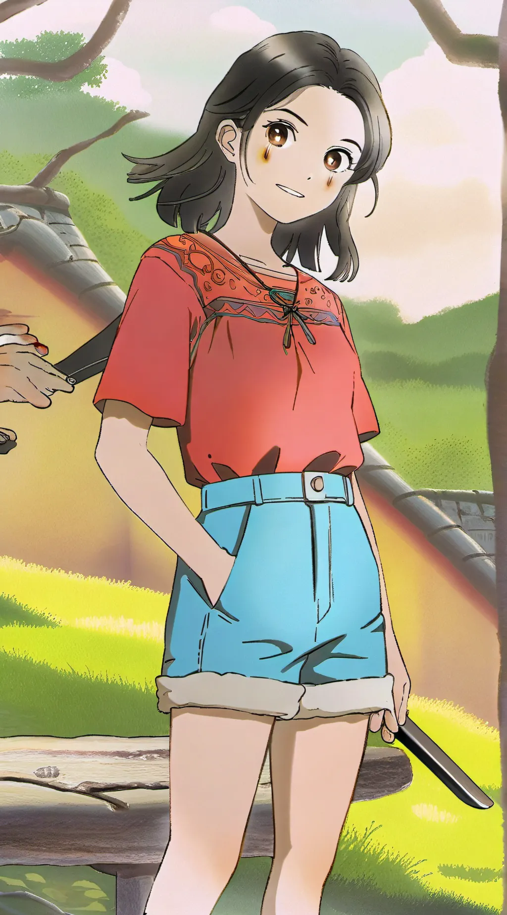 ai character: Period background