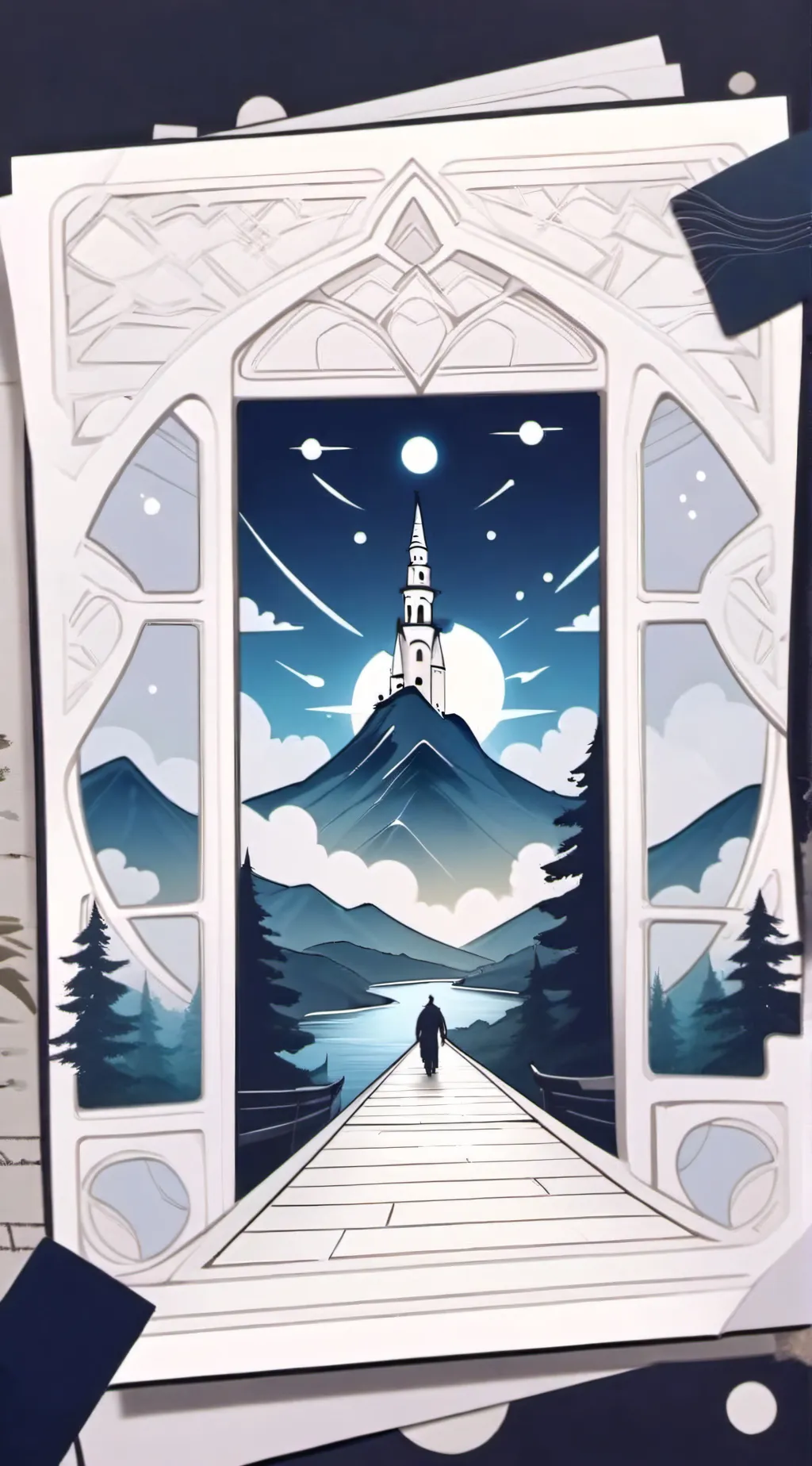 ai character: Charlie Emily background