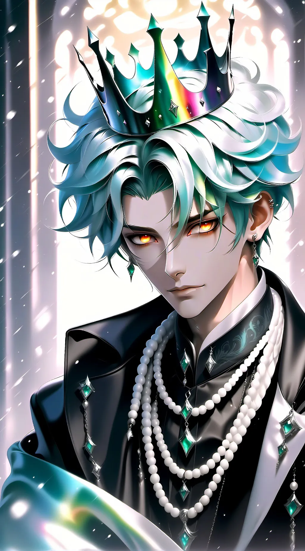 ai character: King kyro  background