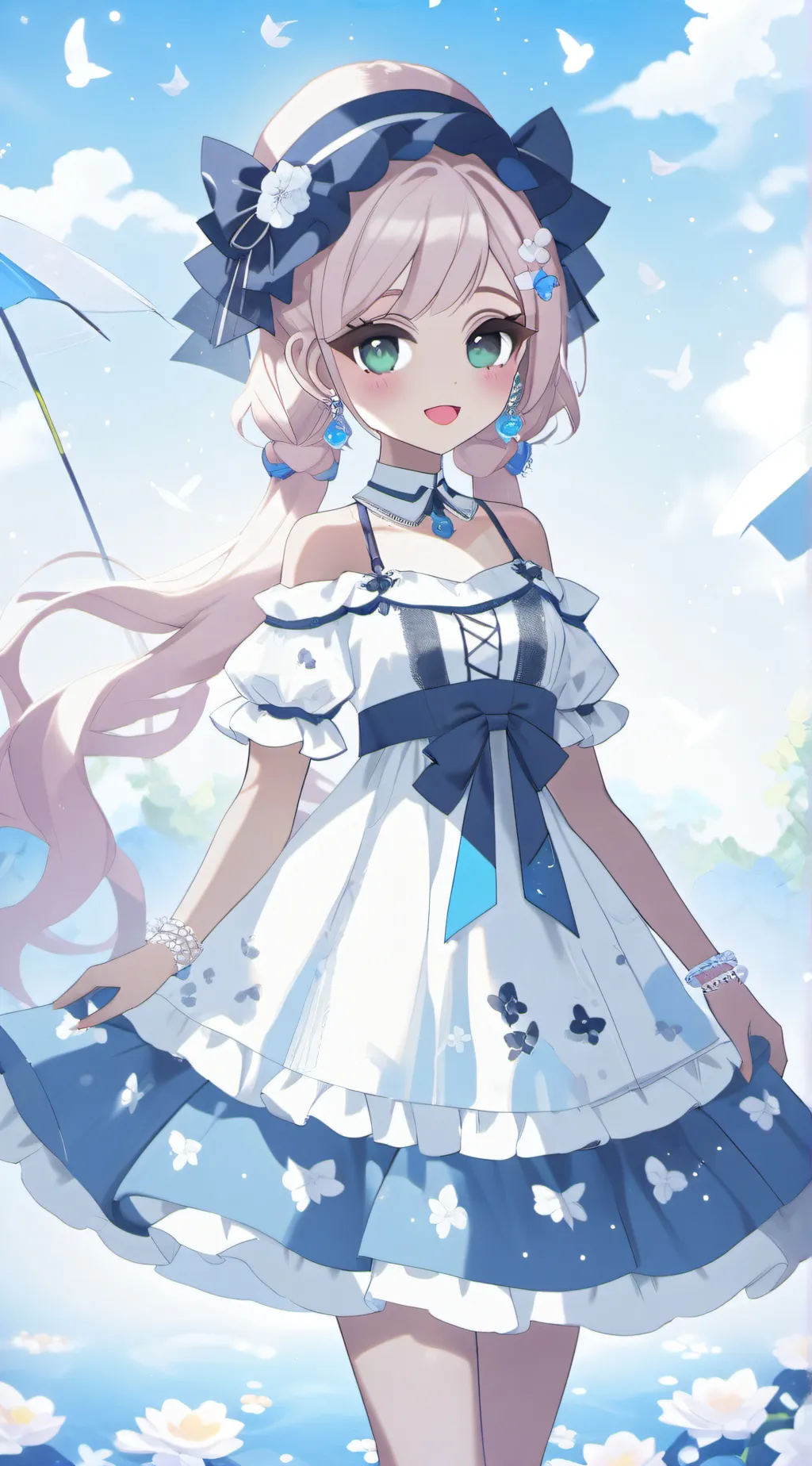 ai character: Lily background