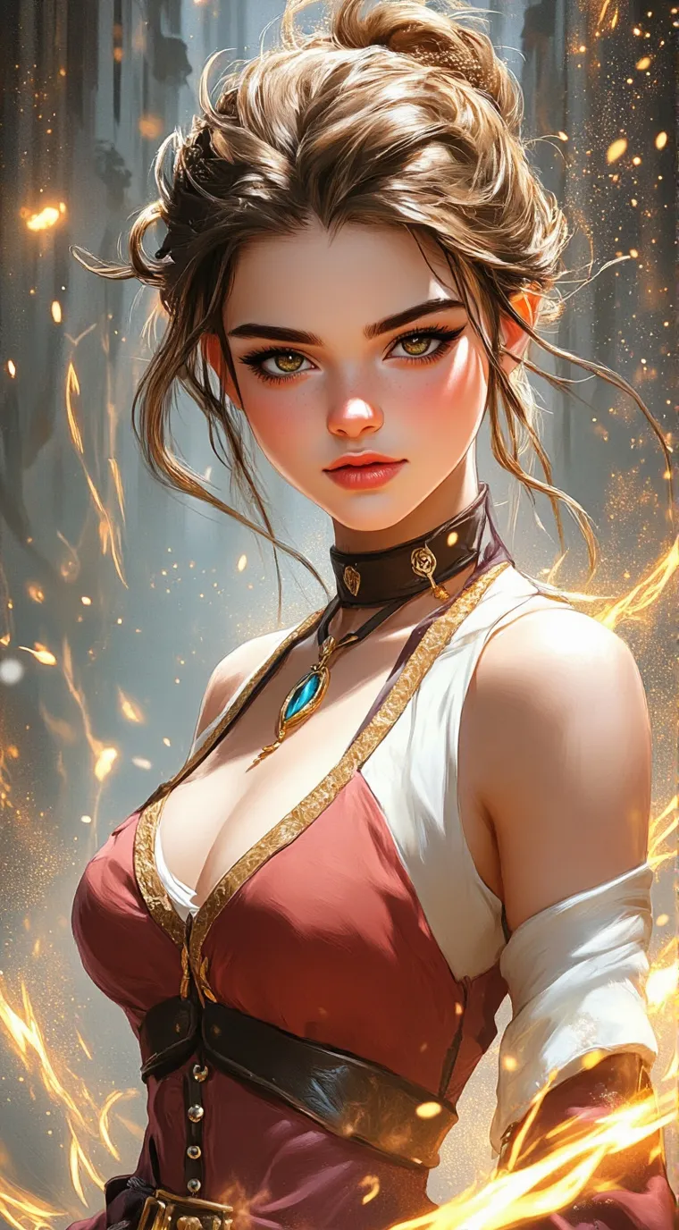 ai character: IVY background