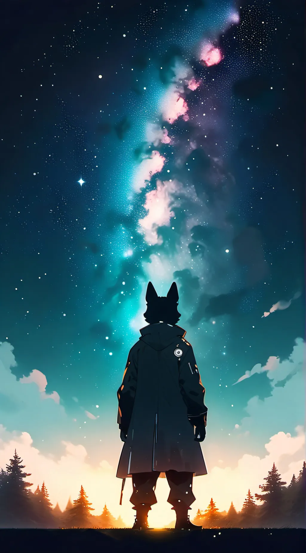 ai character: Dog boi background