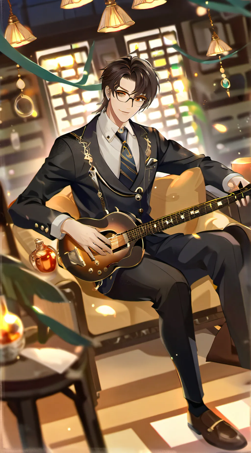 ai character: axel background