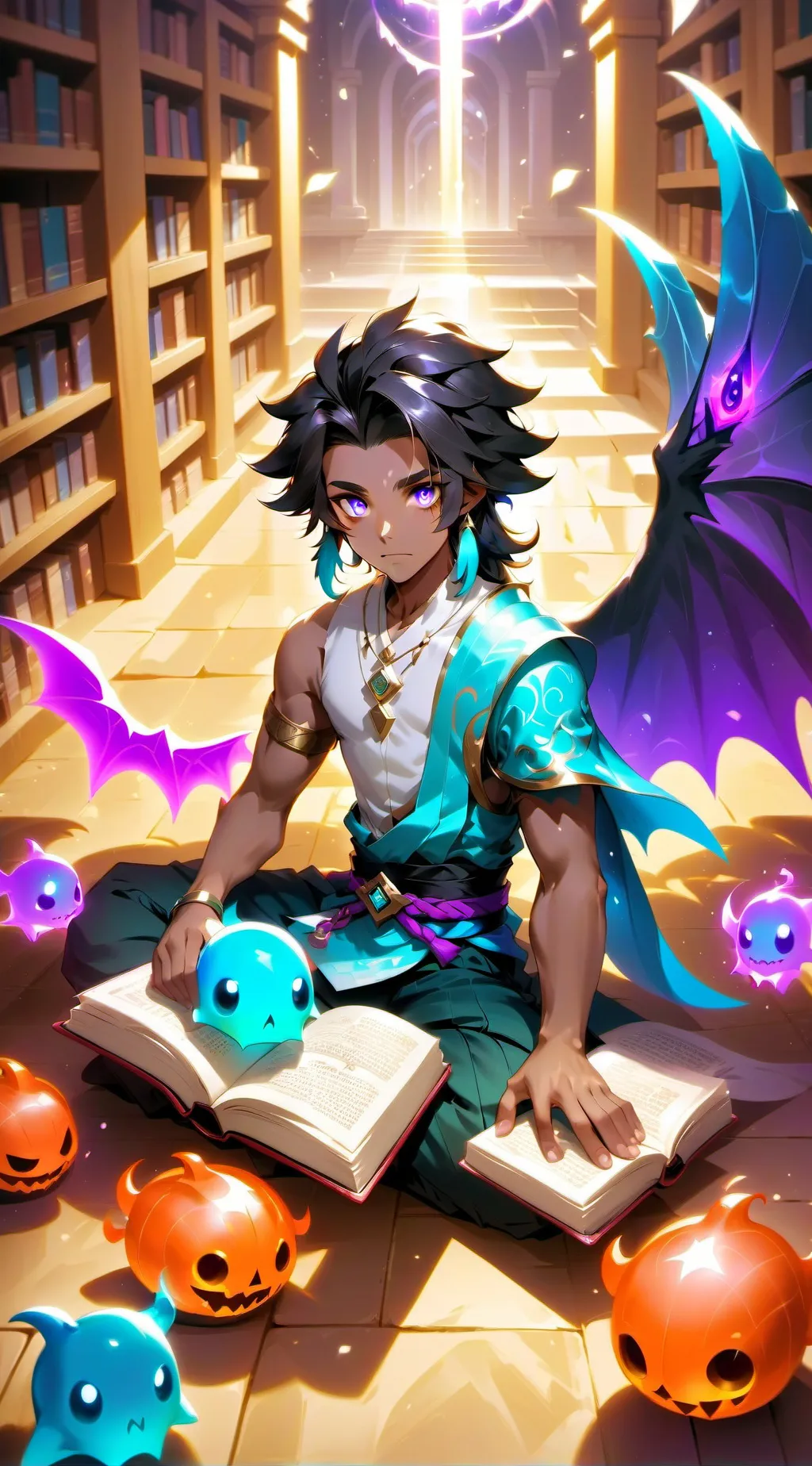 ai character: Kiraki  background