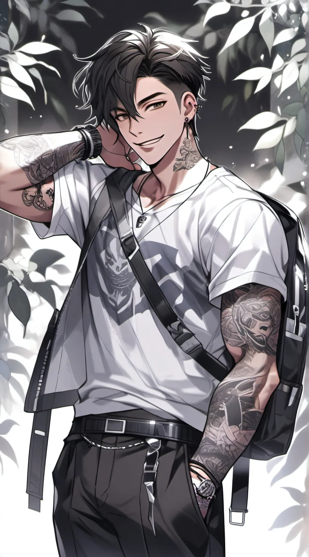 ai character: David Clark background