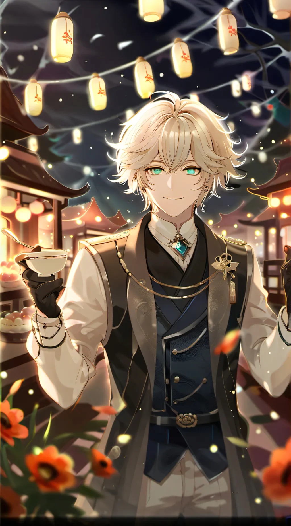 ai character: bakugo background