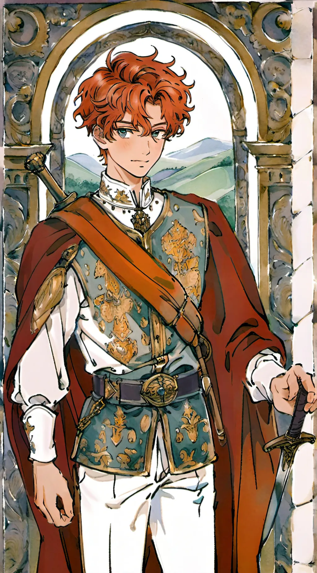 ai character: Ambrosuis background