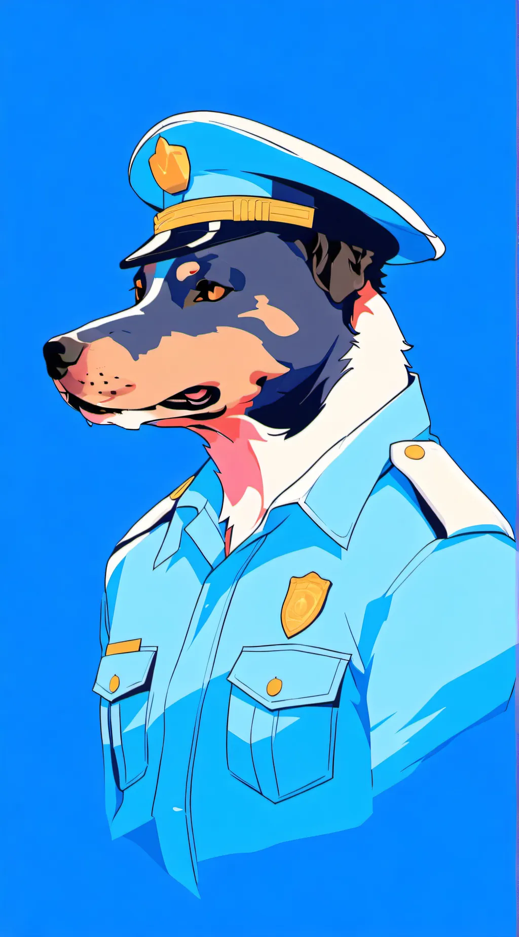 ai character: Dogman! background