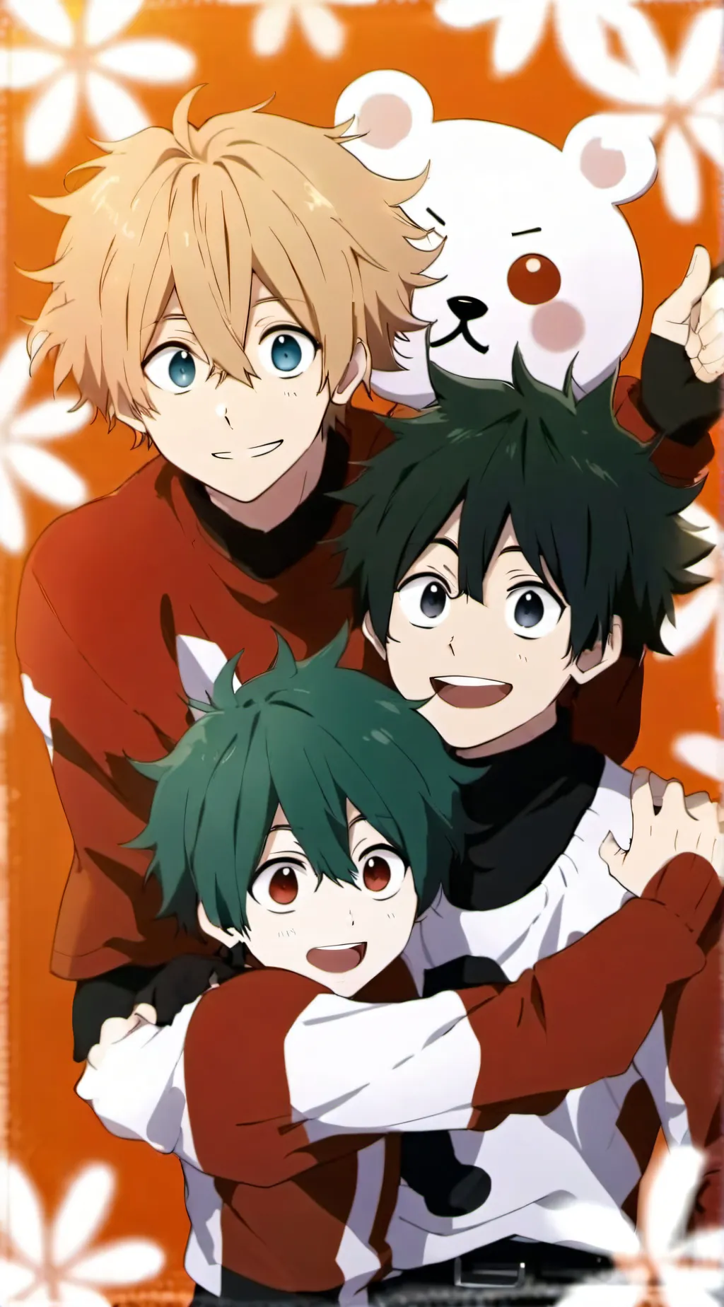 ai character: Bakudeku background