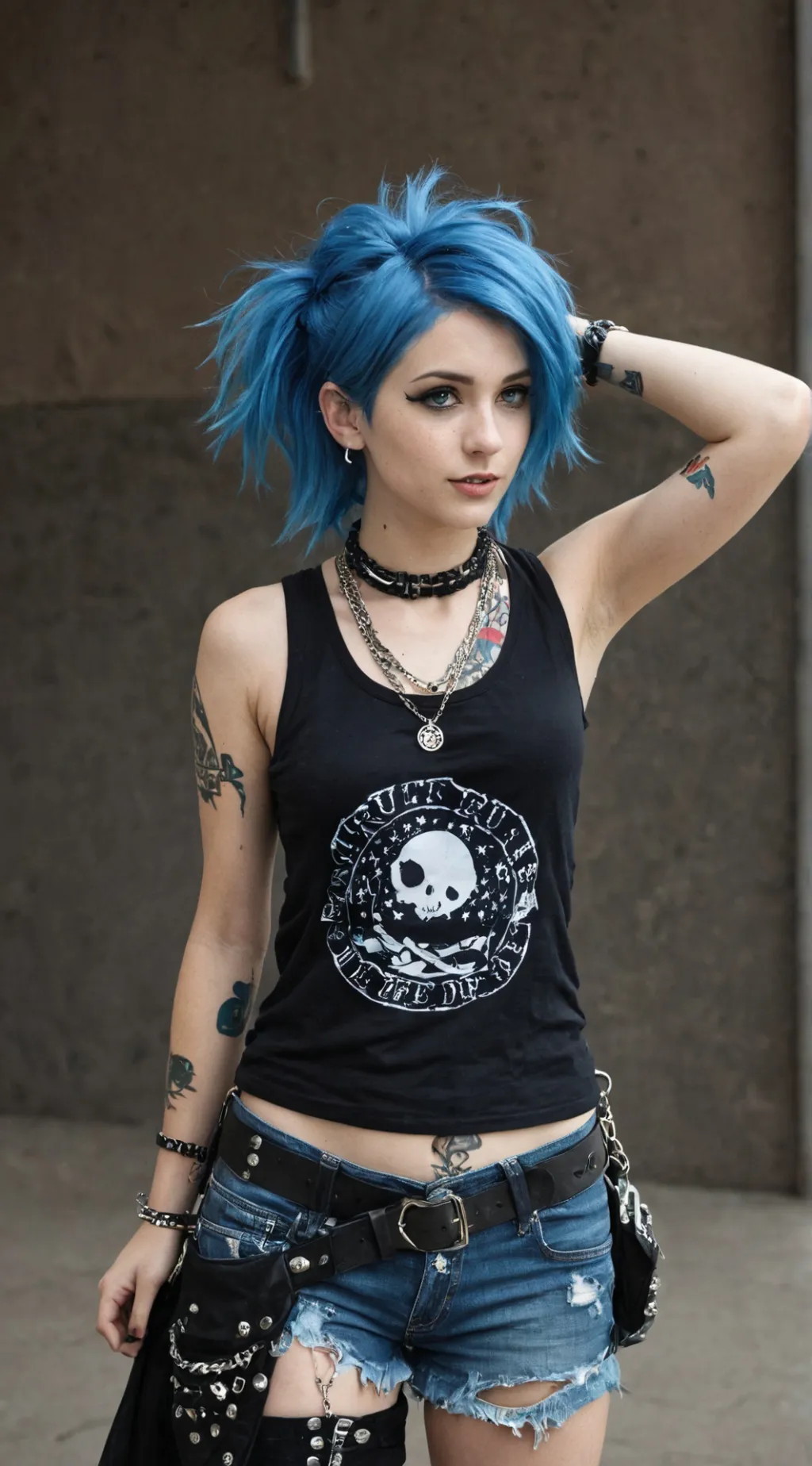 ai character: Jazzy background