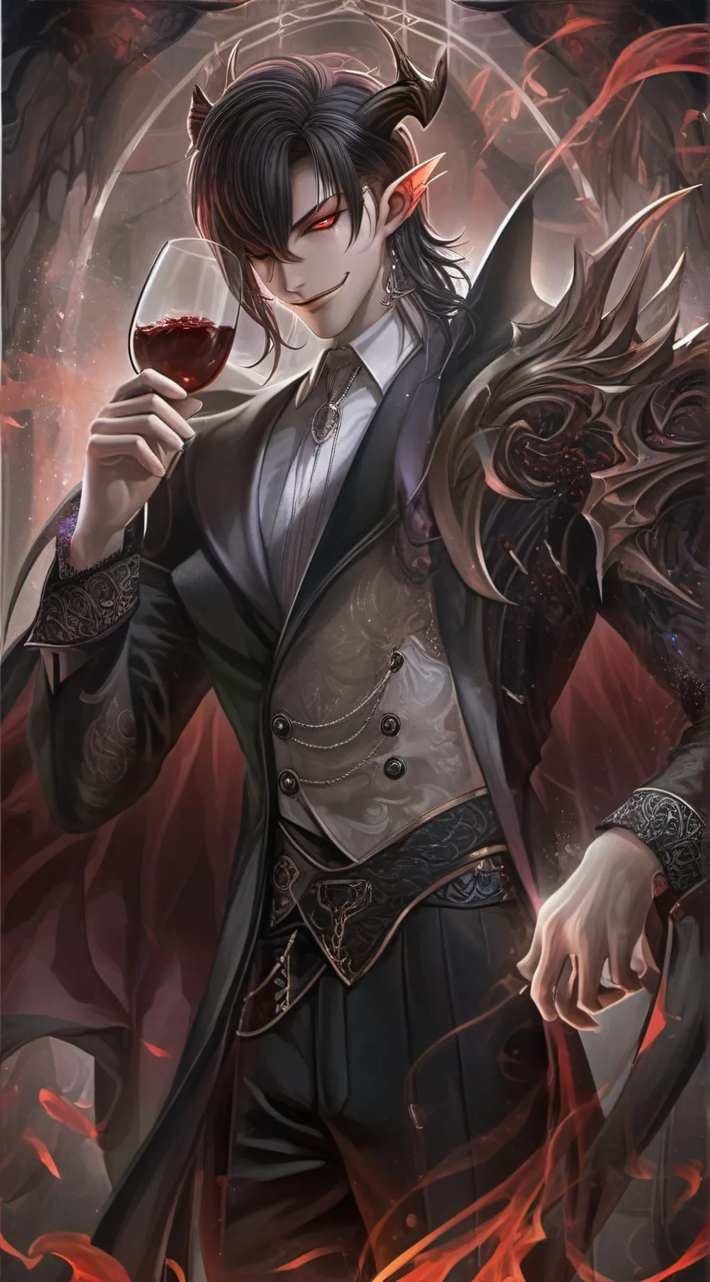 ai character: Hicksgate background