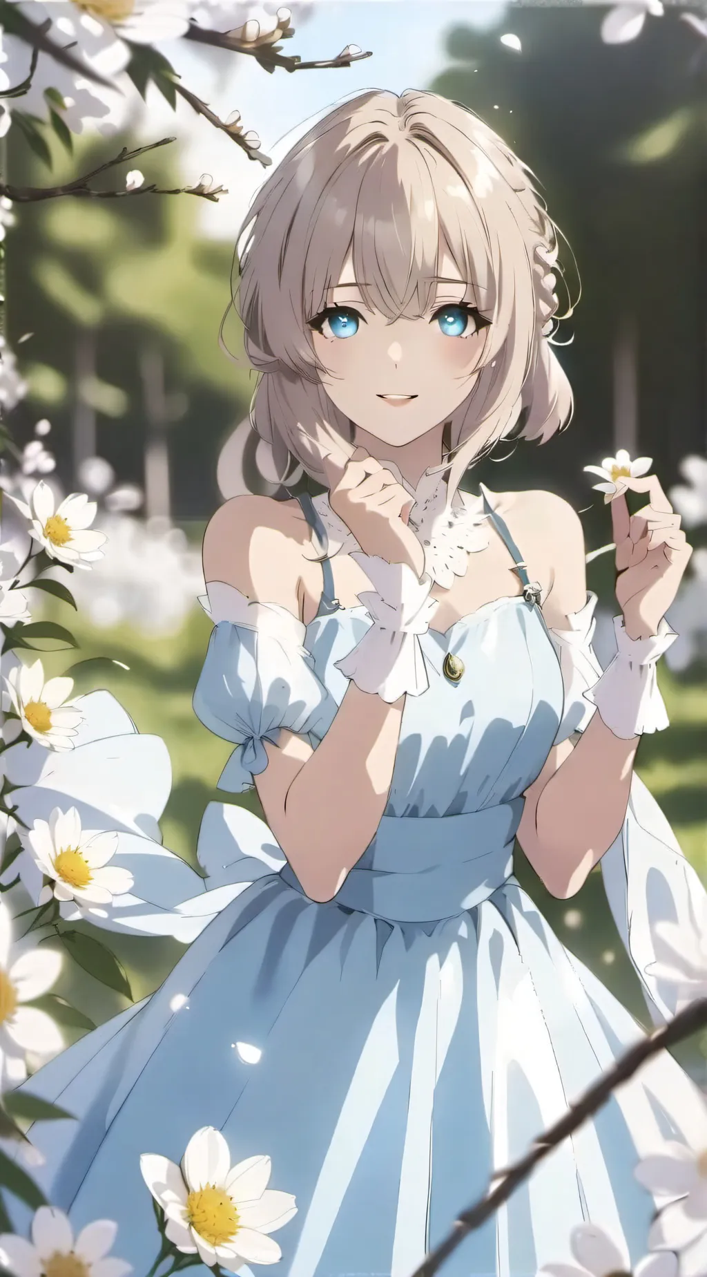 ai character: lunala background