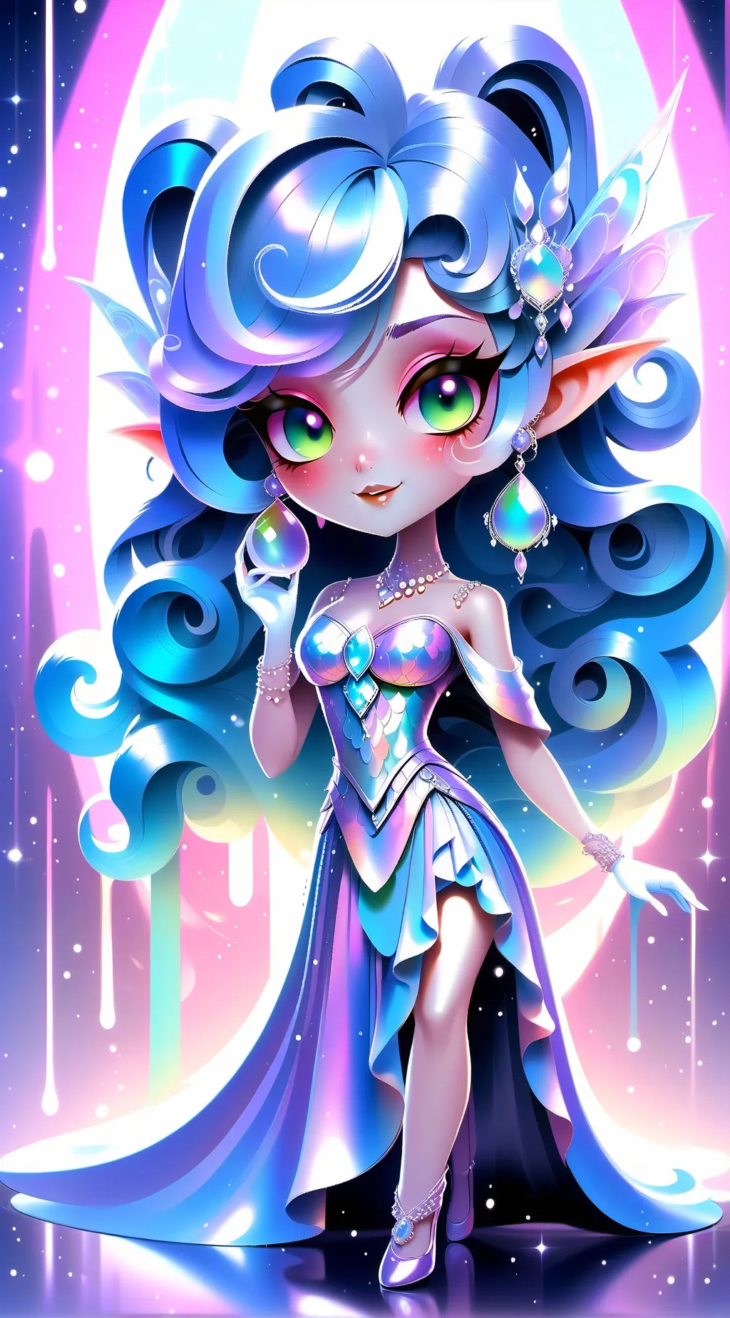 ai character: Ballora  background