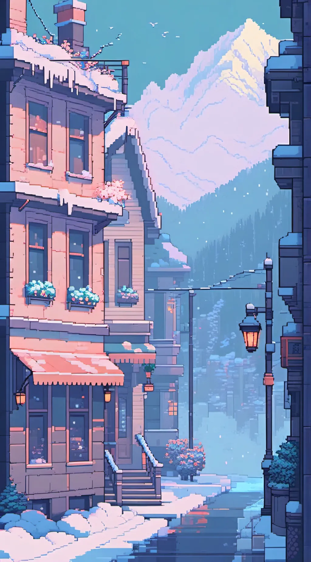 ai character: Neighbourhood background