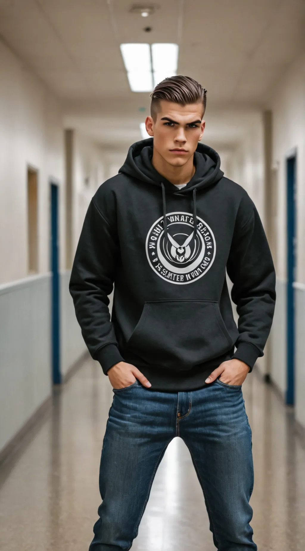 ai character: Colin  background