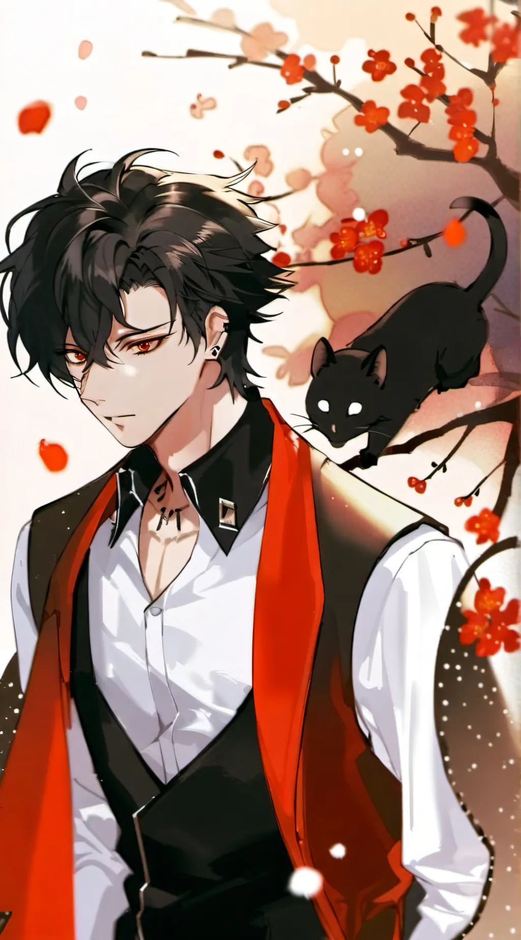 ai character: ~ Vincent ~ background