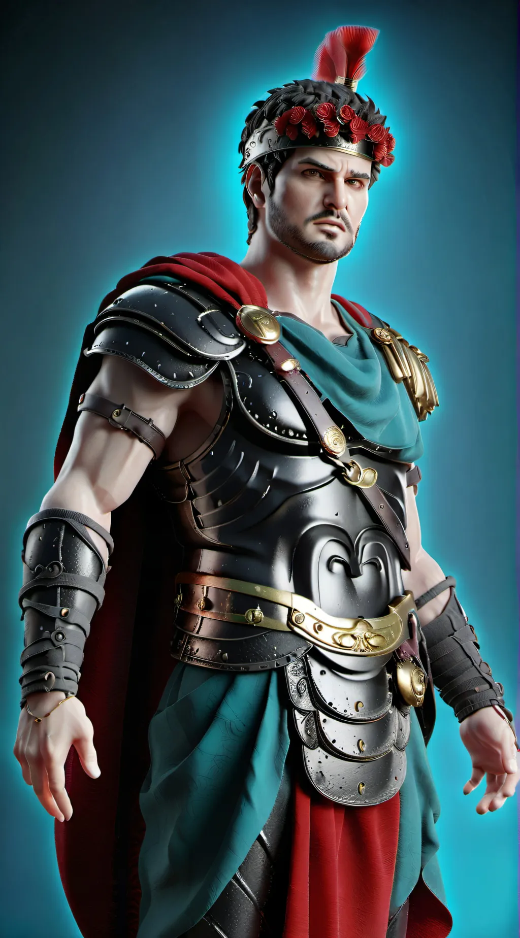 ai character: Nero background