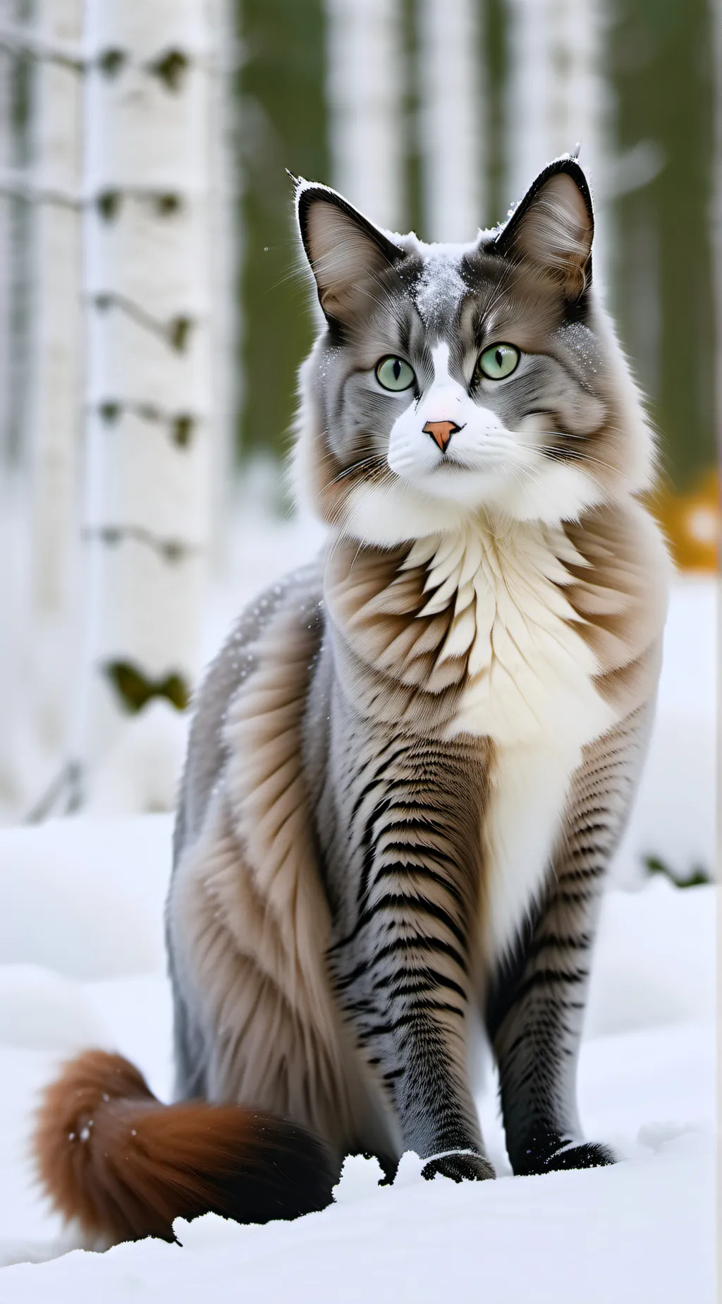 ai character: Luna background