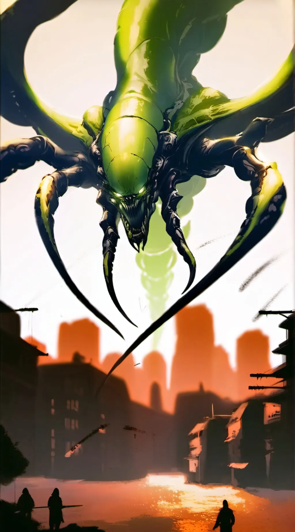 ai character: Toxic Skull  background