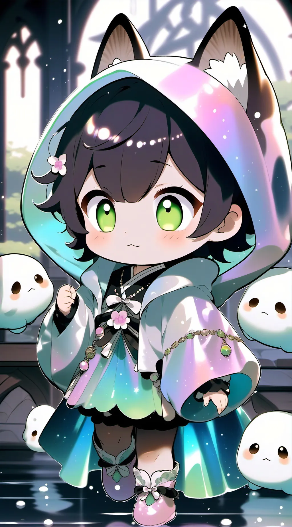 ai character: Jacky  background