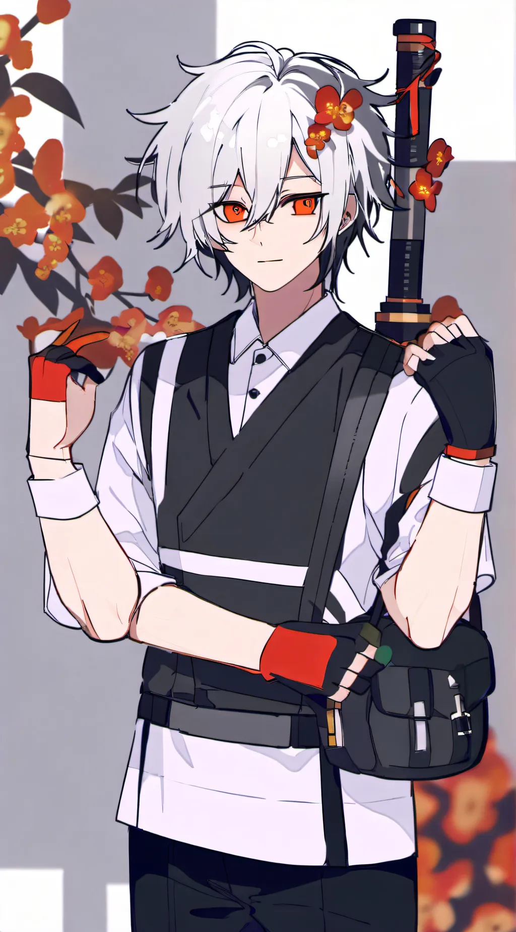 ai character: Demon slayer😘💅 background