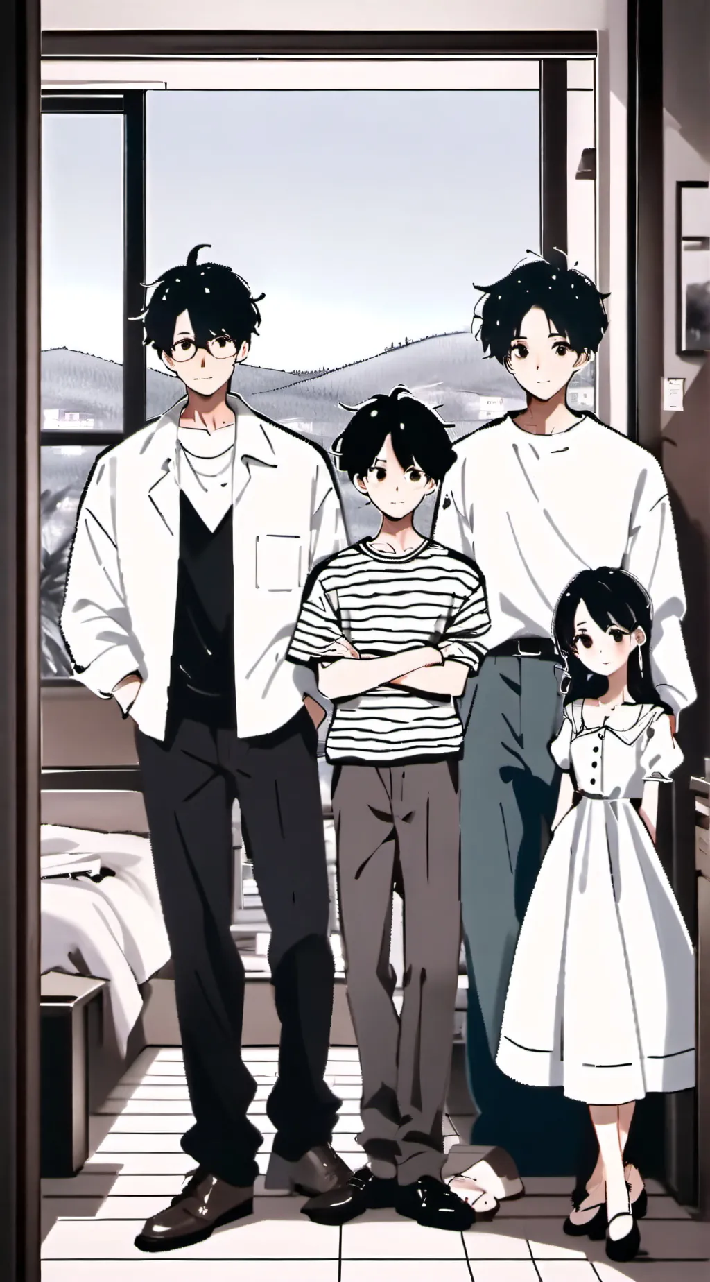 ai character: Poor family background