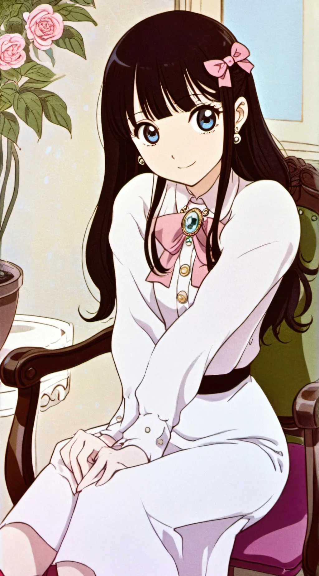 ai character: Cassia background