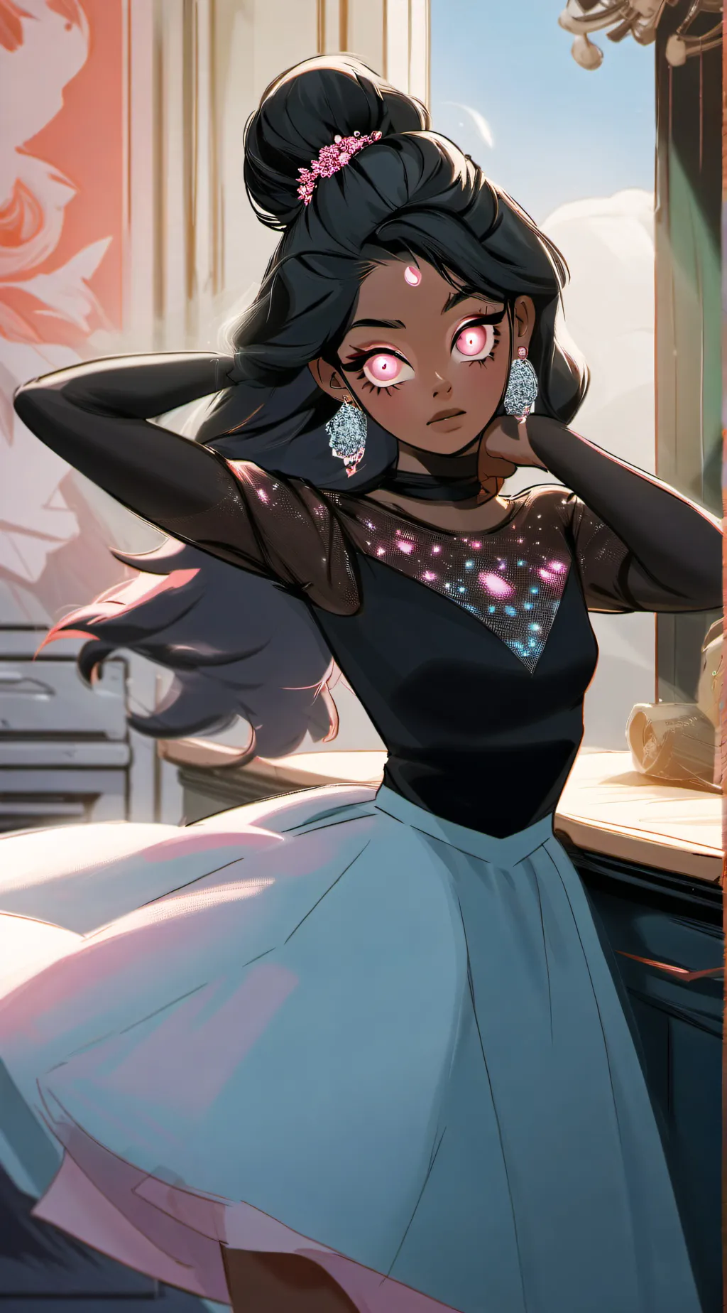 ai character: Anna background