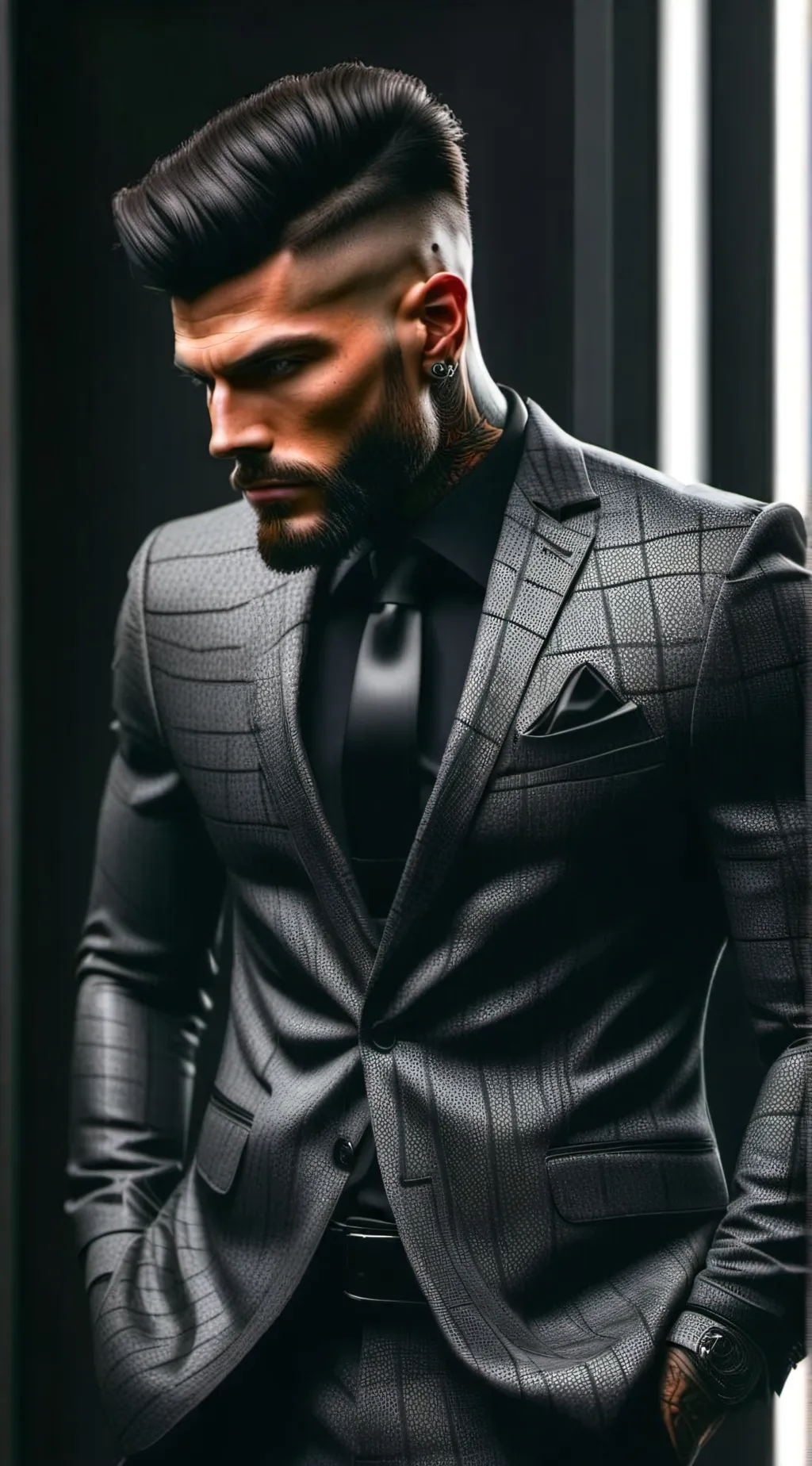 ai character: Lucas  background