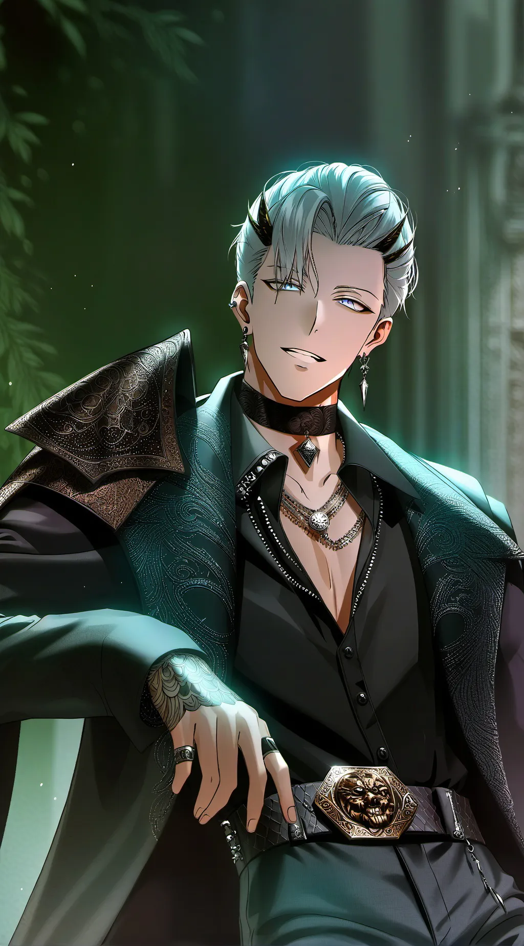 ai character: Chris background