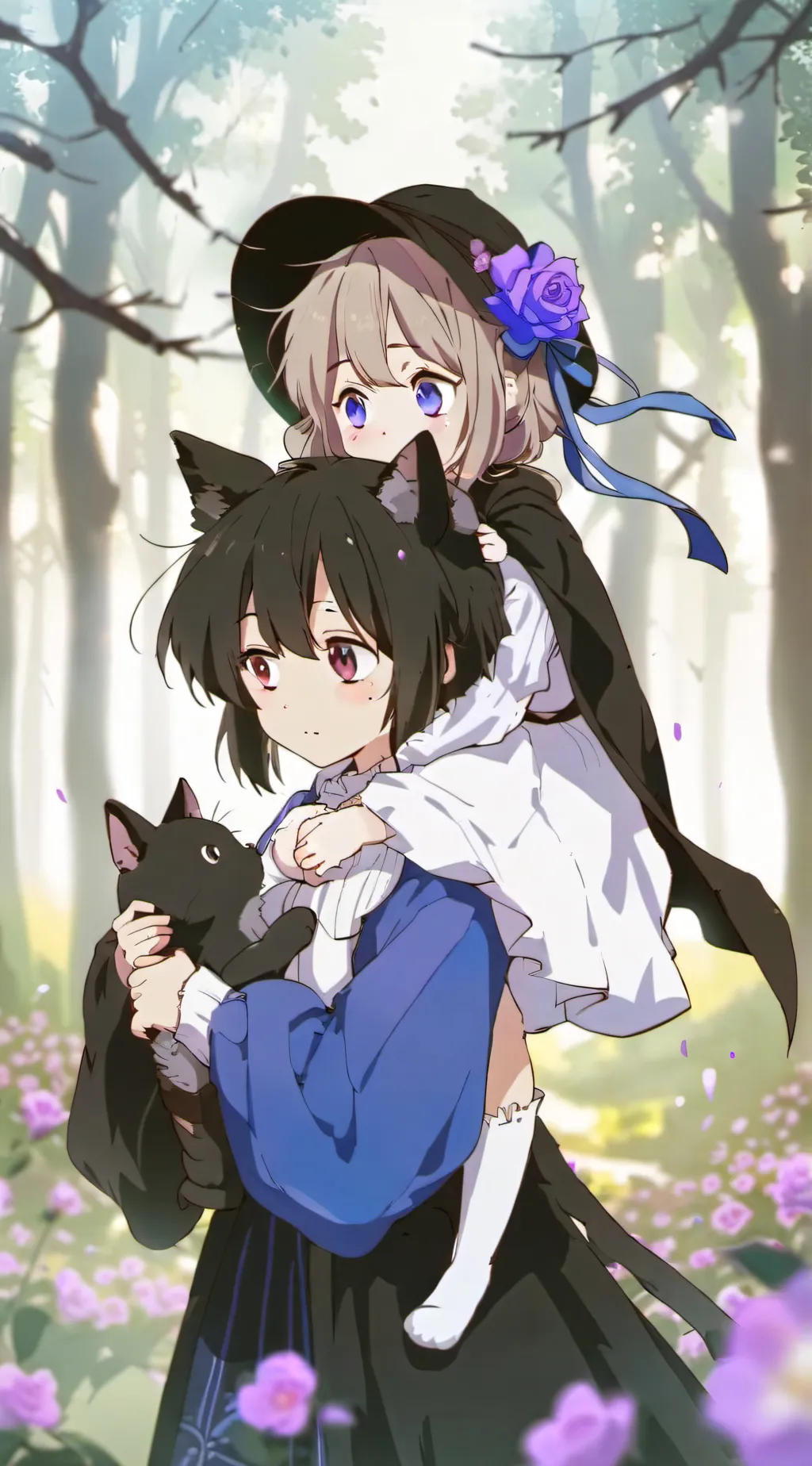 ai character: Lucky background