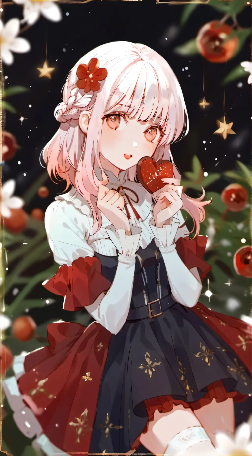 ai character: Bubbles background