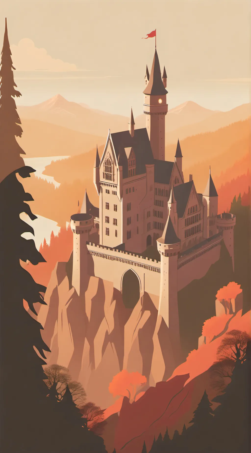 ai character: Hogwarts  background