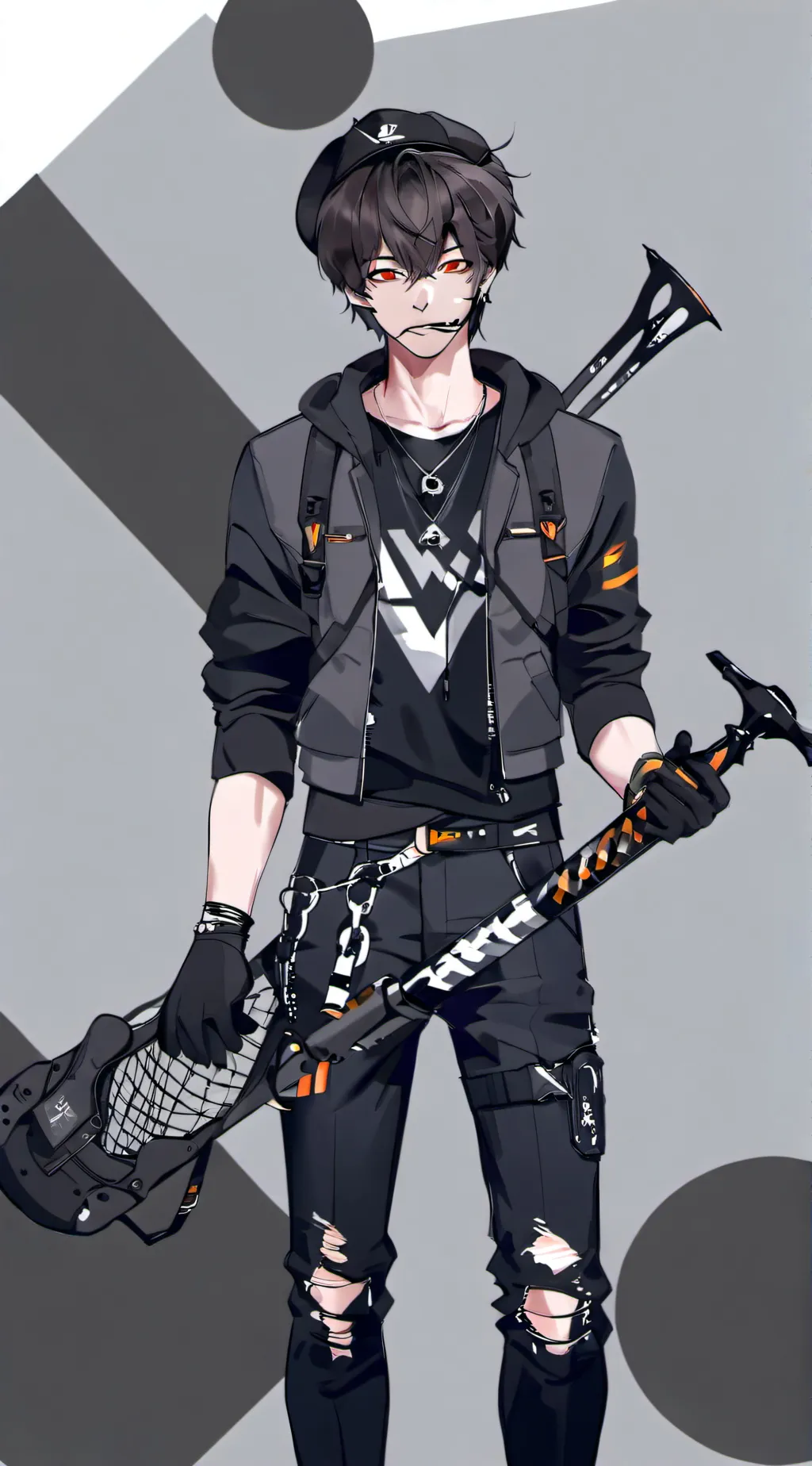 ai character: Drake ♡ background